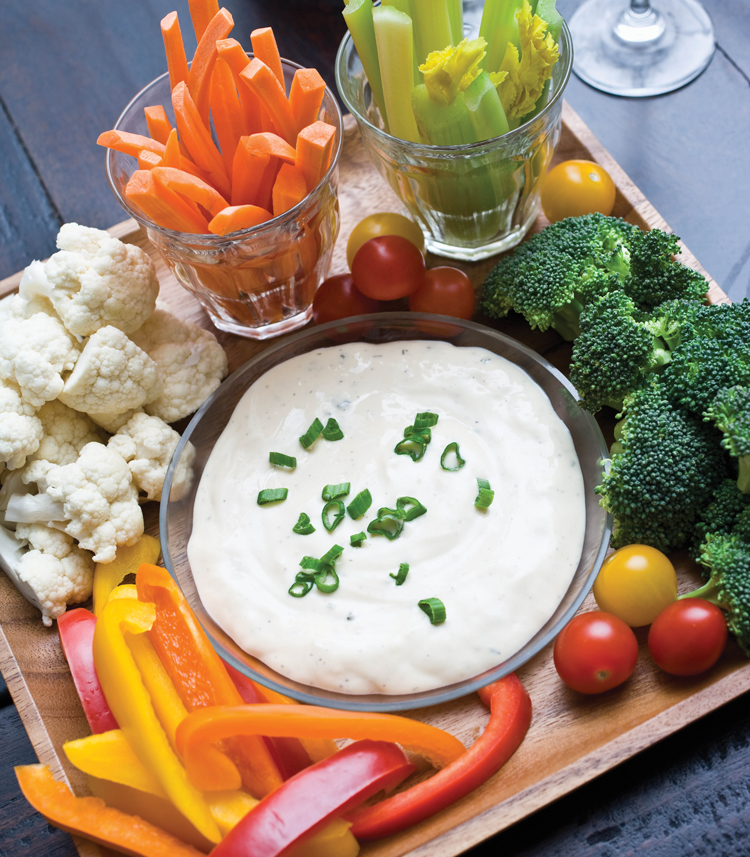 Veggie Tray with Ranch