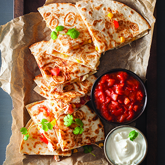 quesadilas