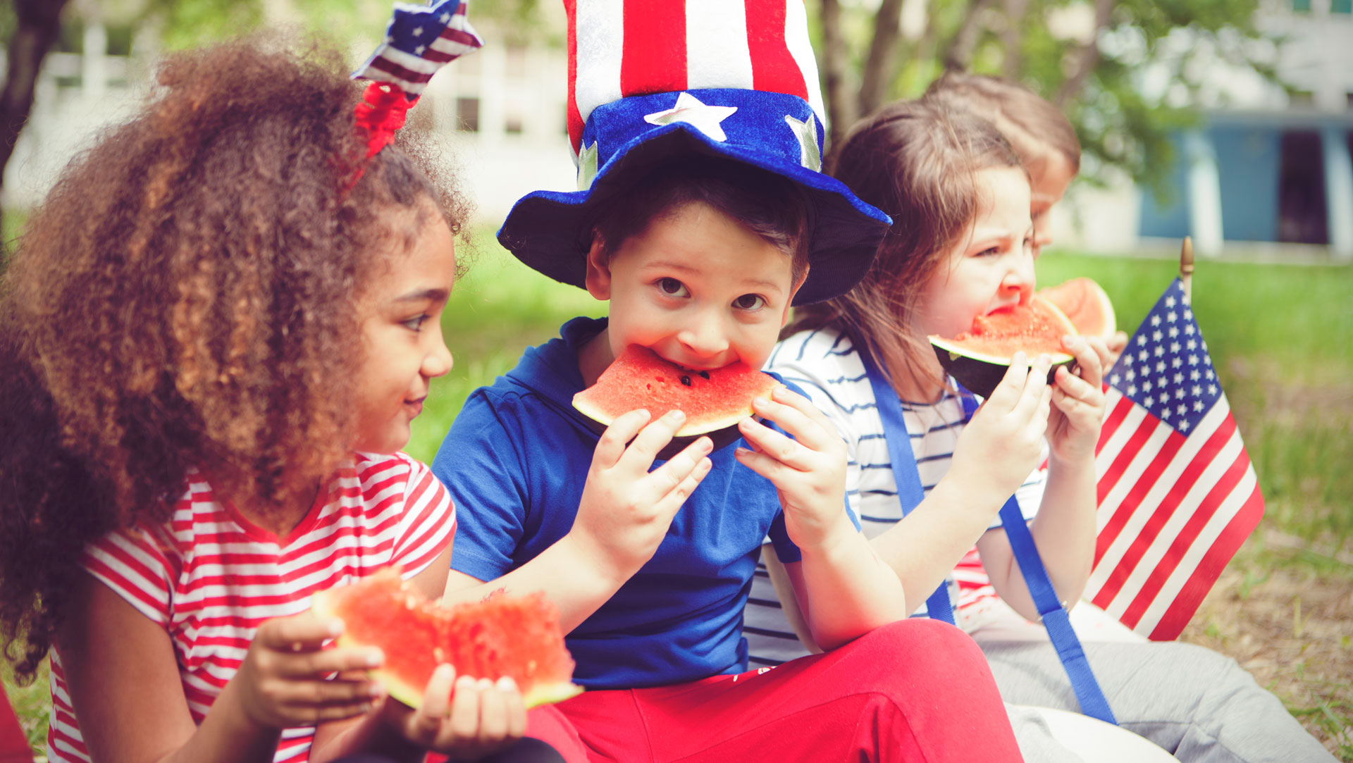 Healthy Red, White, and Blue Snacks