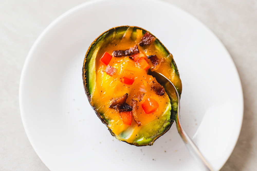 Baked Avocado Egg Boats Banner