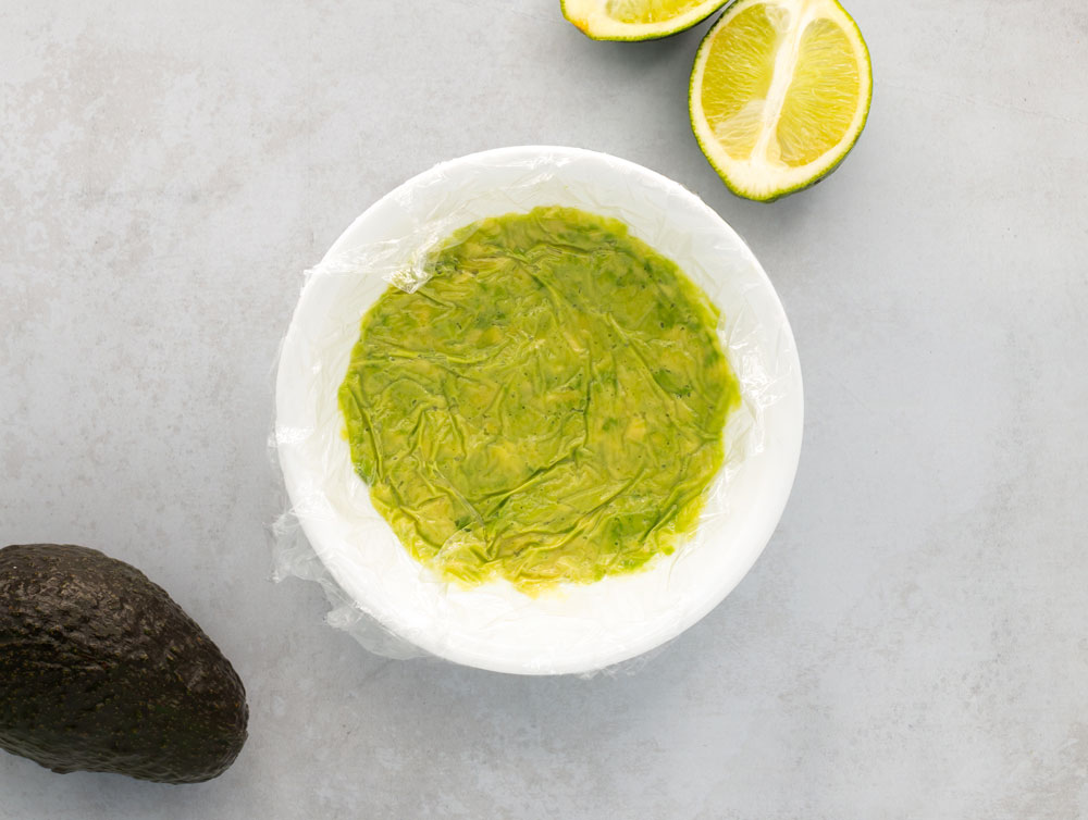 Storing Smashed Avocado